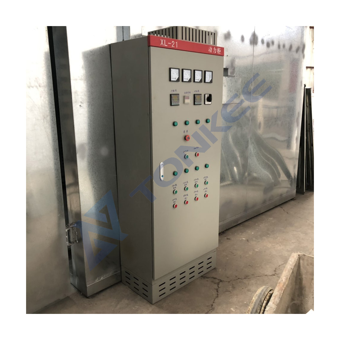 XL-21 Power Distribution Cabinet Electrical control switchboard panel board XL-21 Series 3 phase Low Voltage power Distribution switchgear Box with switch and wire