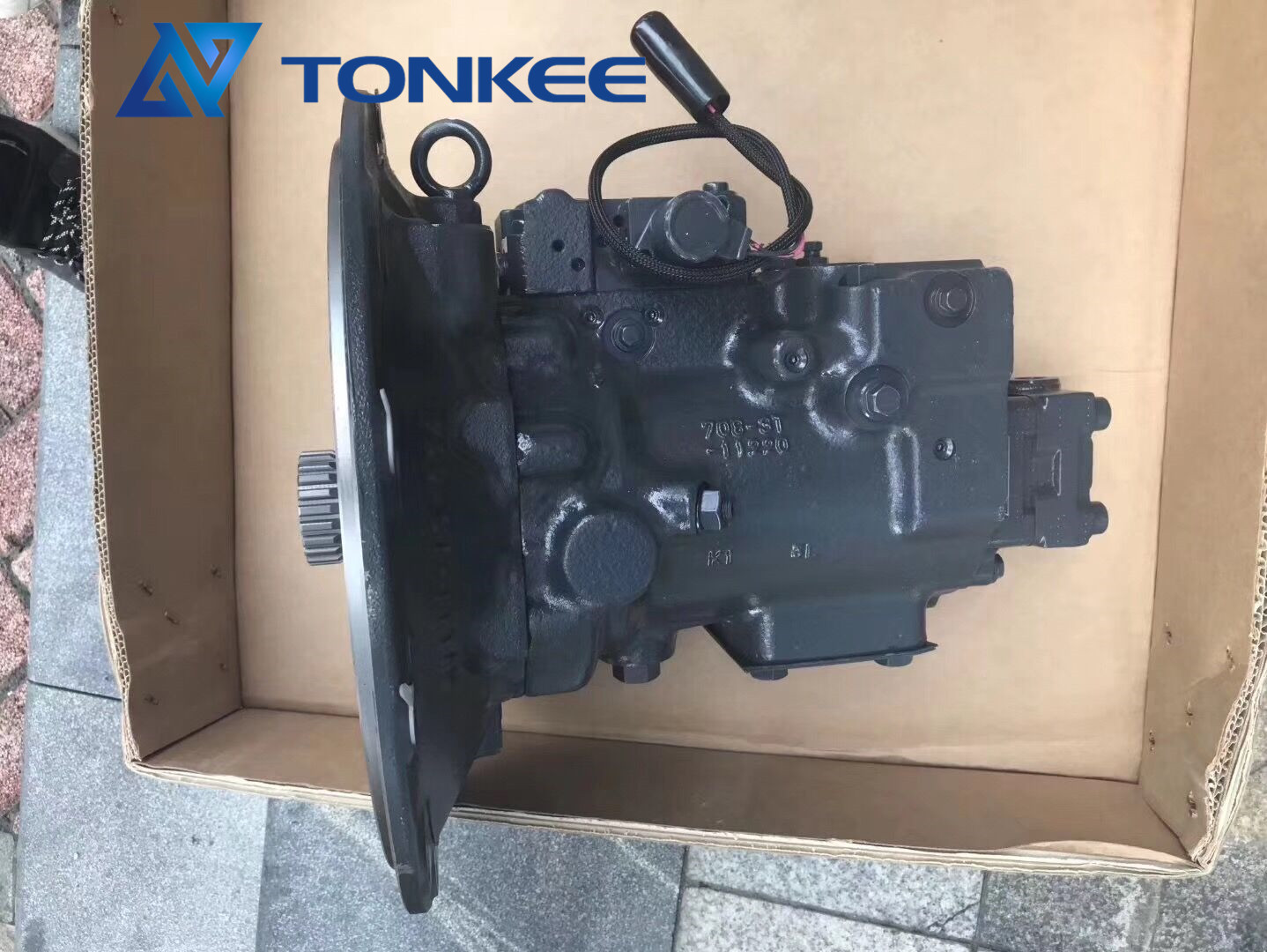 genuine new 708-3T-00161 hydraulic main pump excavator without blade PC60-8 PC70-8 PC78US-6 hydraulic piston pump assembly