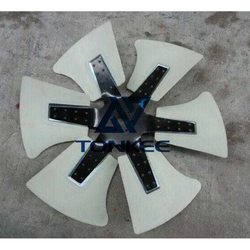 OEM Cooling Fan Blade 600-635-7850 for Komatsu 6D125 D65 Engine | Tonkee®