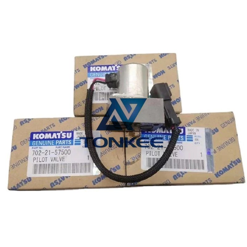 Hydraulic main pump solenoid valve 702-21-57400, for Komatsu excavator parts PC200-7 PC200-8 | Partsdic® 