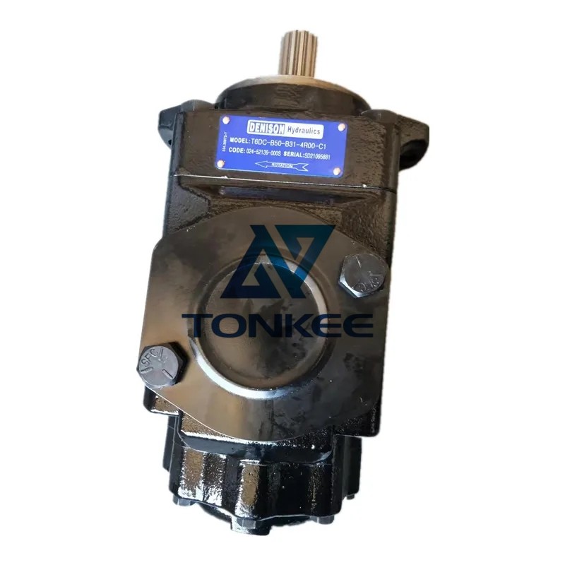 Parker Denison Hydraulic Vane Pump T6CC, T6DC T6EC T67DC T6ED Double, Vane Pump for Industrial Application | Partsdic® 