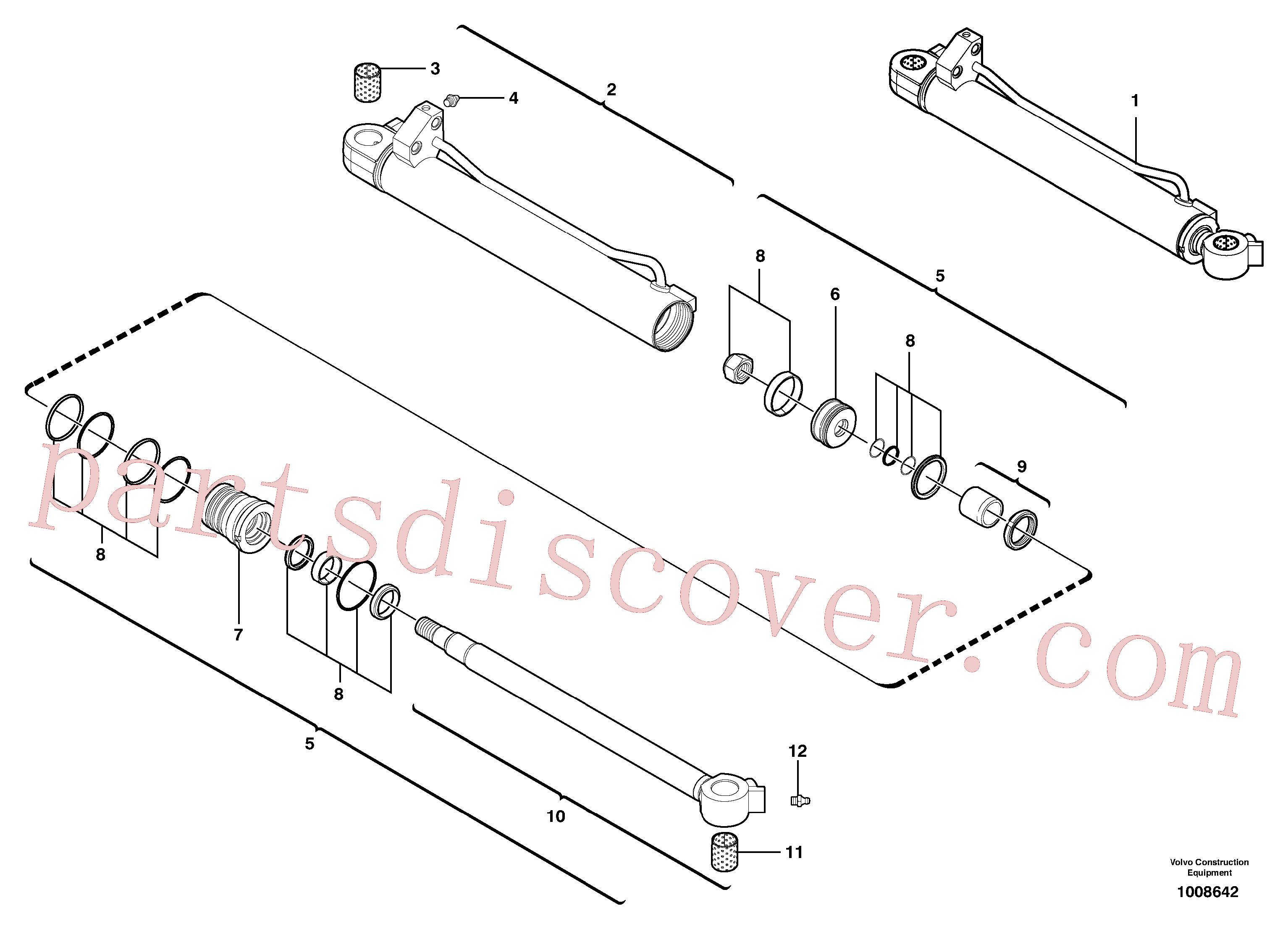 Wholesale VOE11988473 Bushing for Volvo Excavator