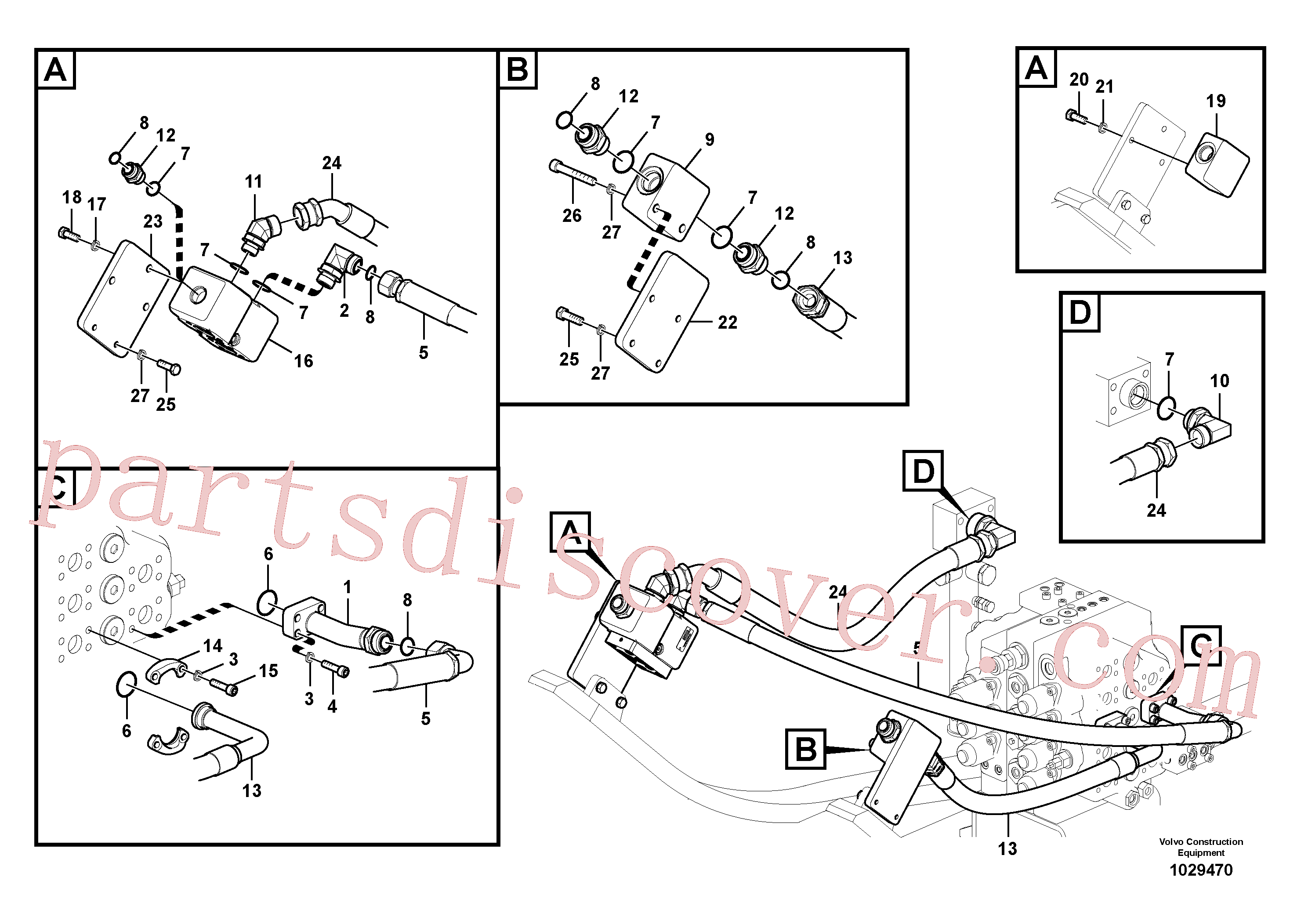 Wholesale VOE14511107 Bracket for Volvo Excavator