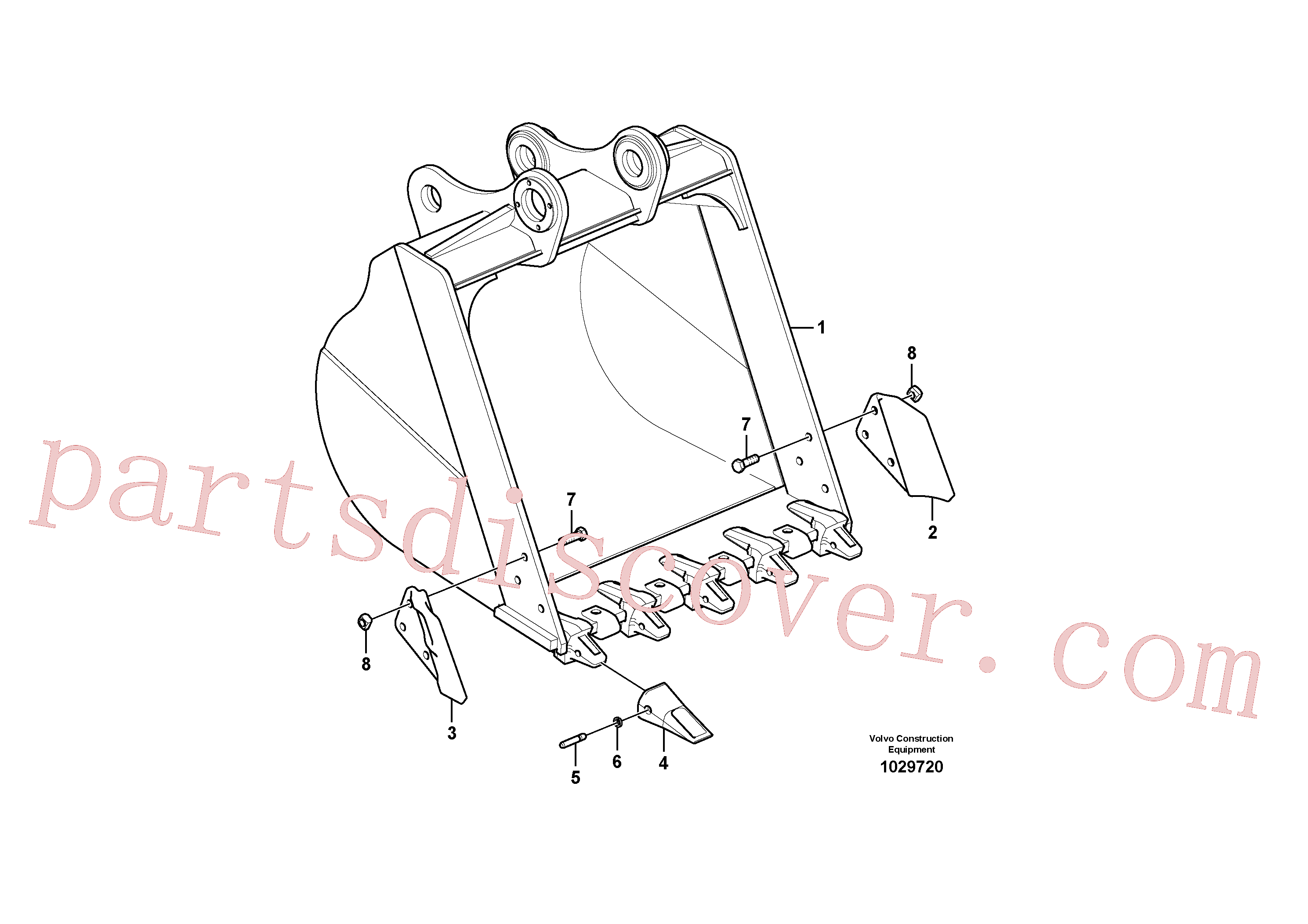 Volvo Assembly VOE14539941 Tooth for sale