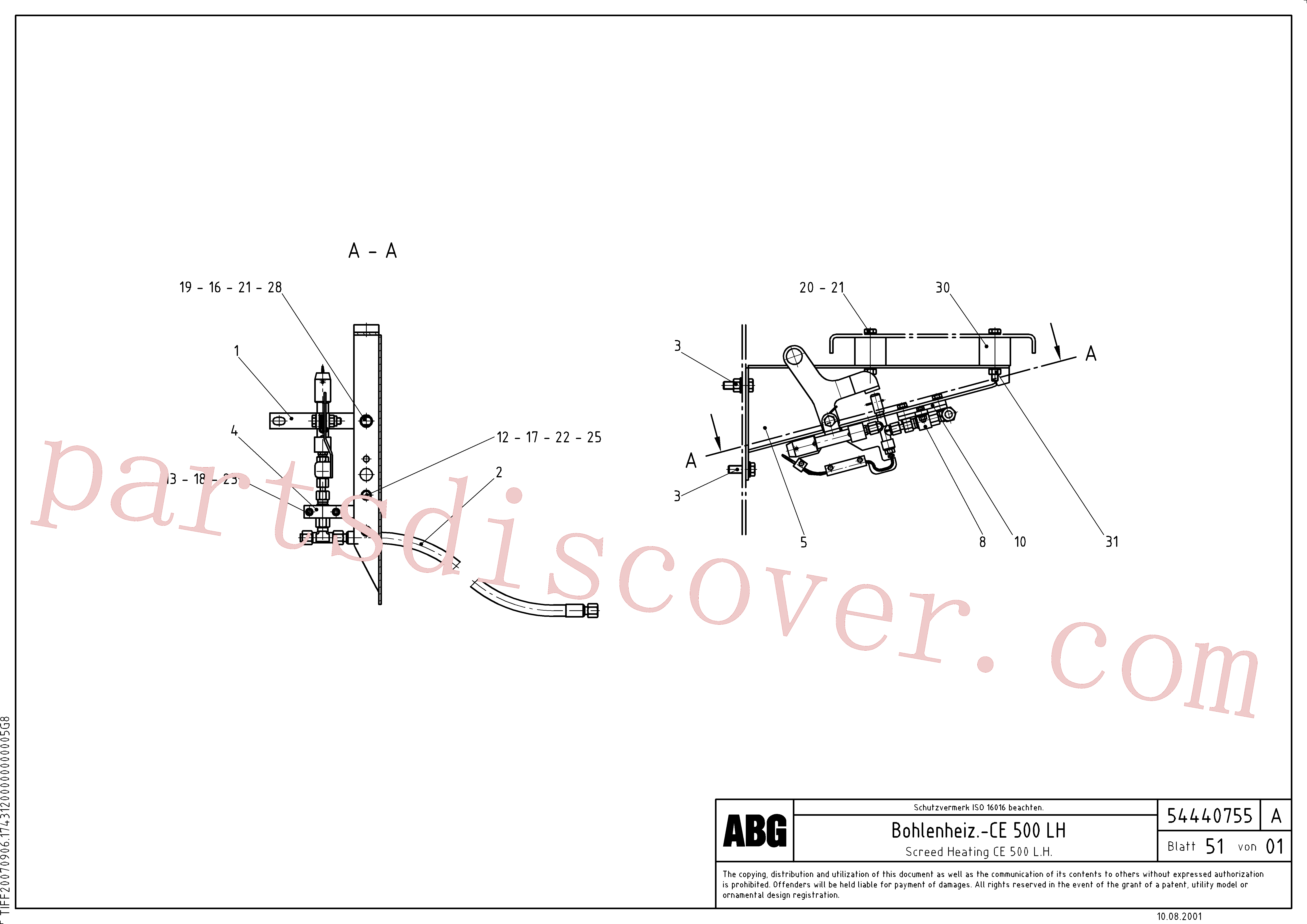 RM96712781 Hexagon nut for Volvo Excavator Parts