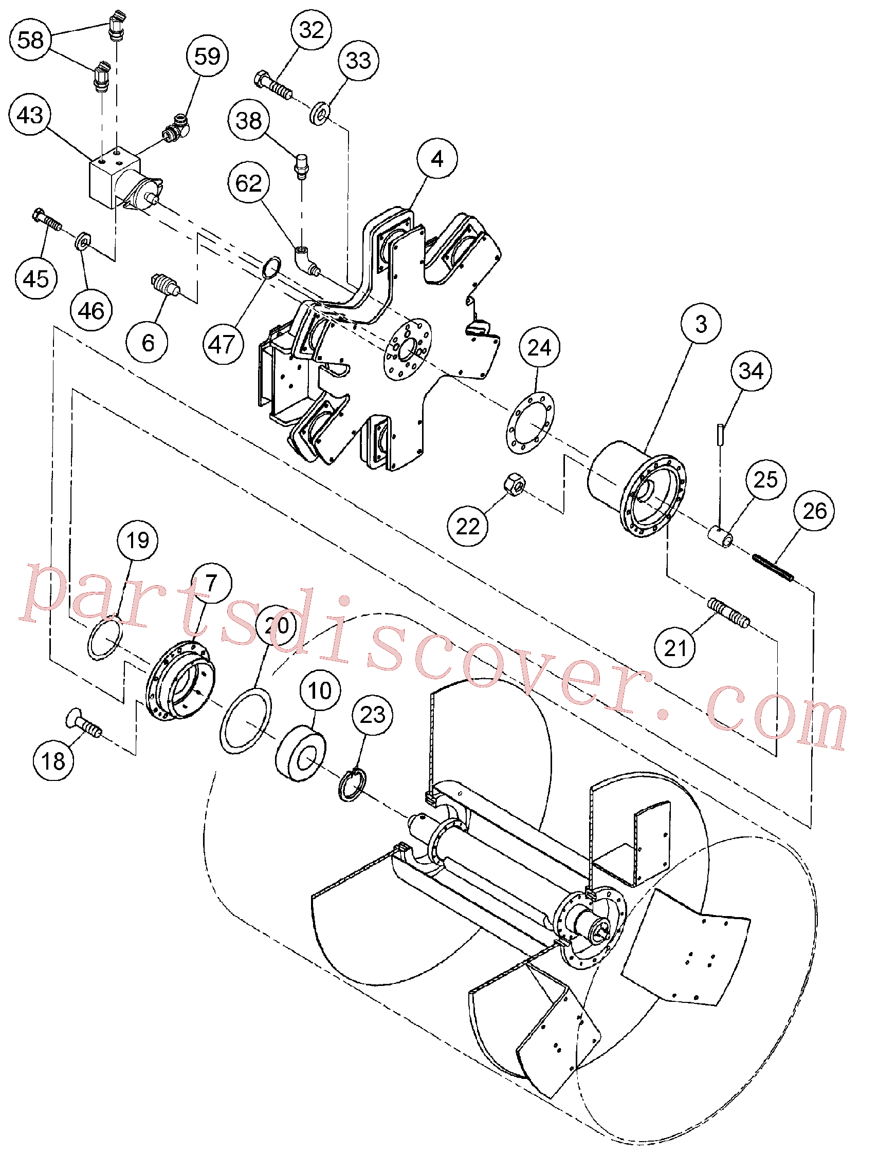 RM96703111 for Volvo Drum Assembly(1055849 assembly)
