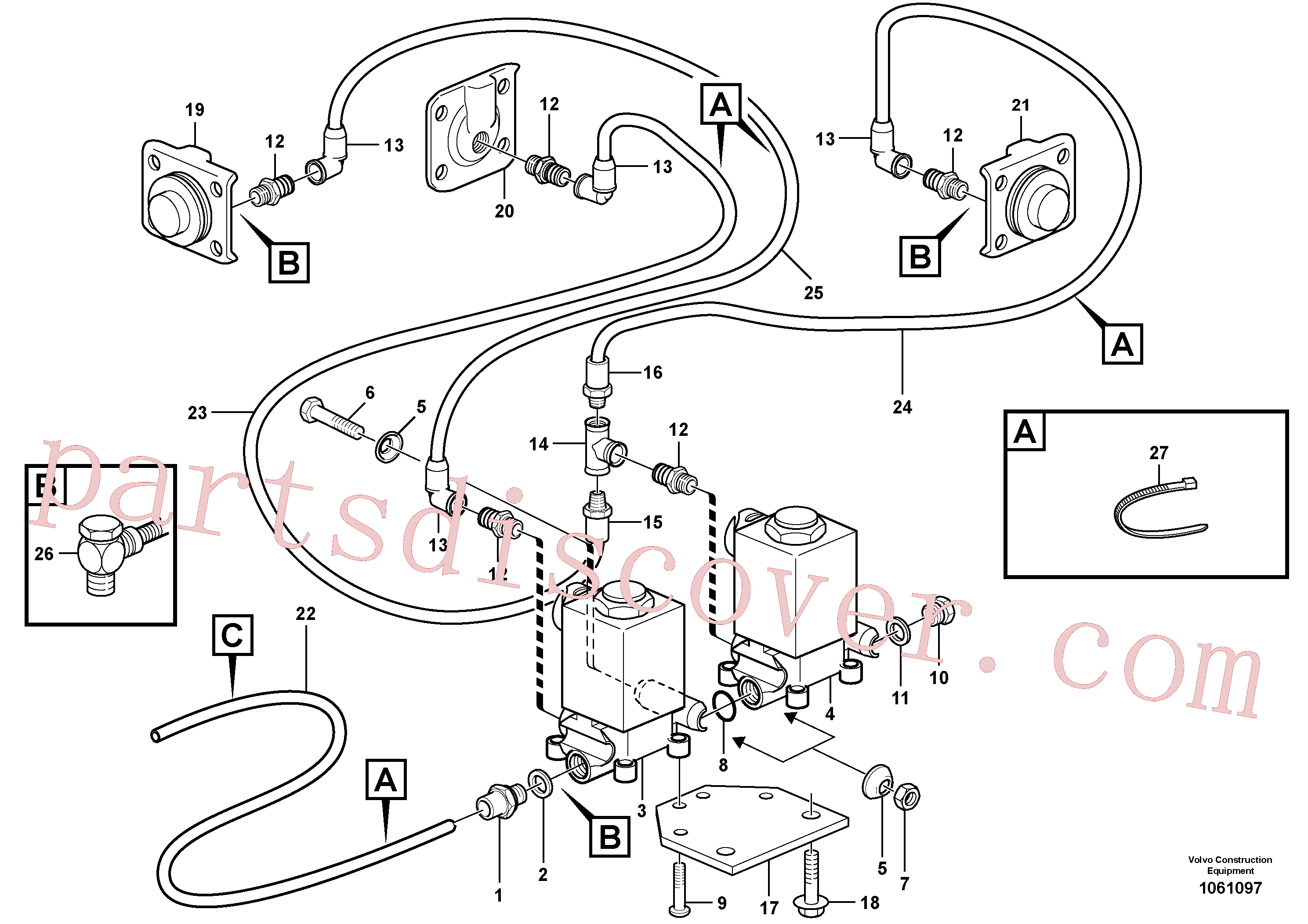 Wholesale VOE957178 Gasket for Volvo Excavator