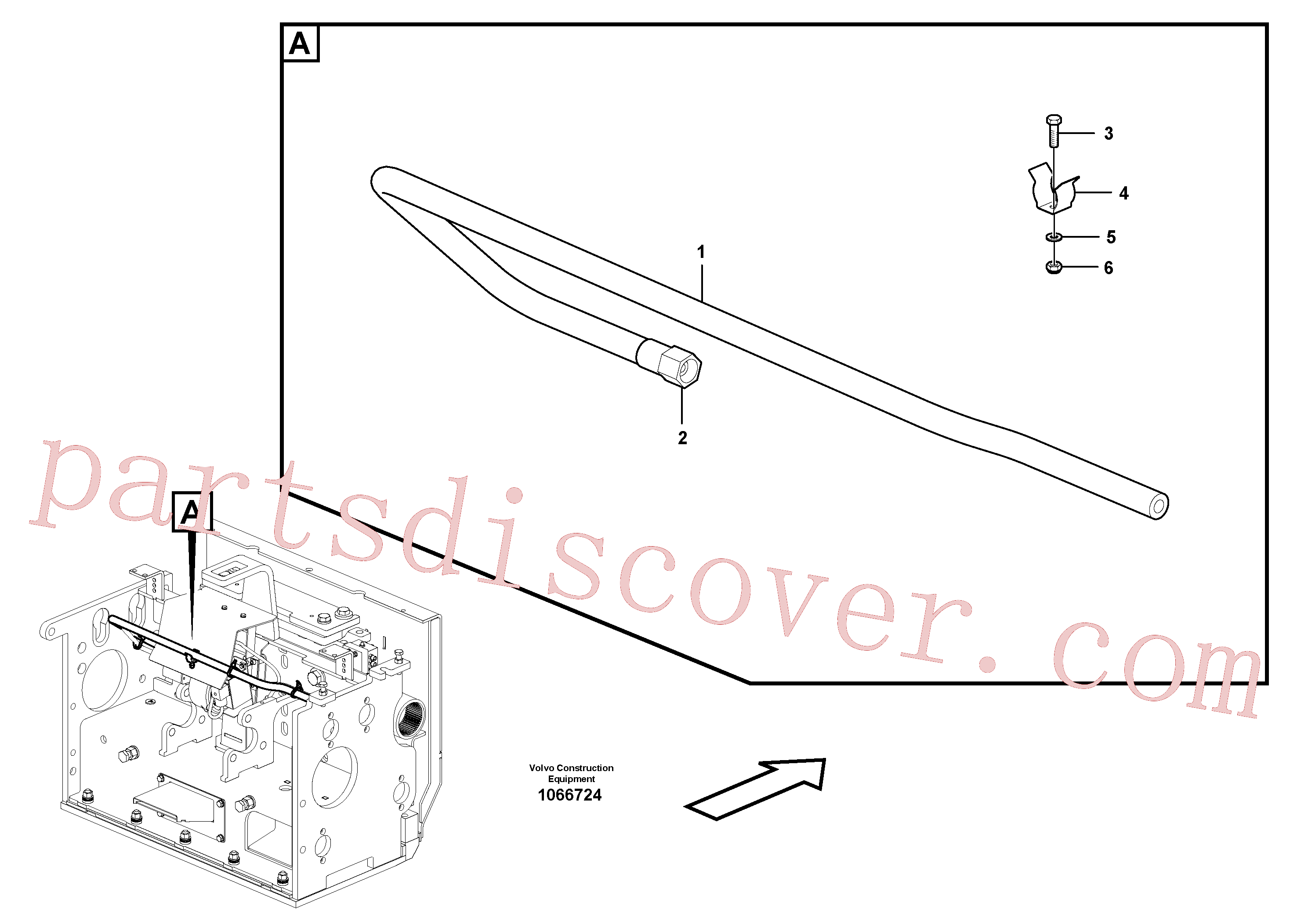 RM87944161 for Volvo Gas heating for extension(1066724 assembly)