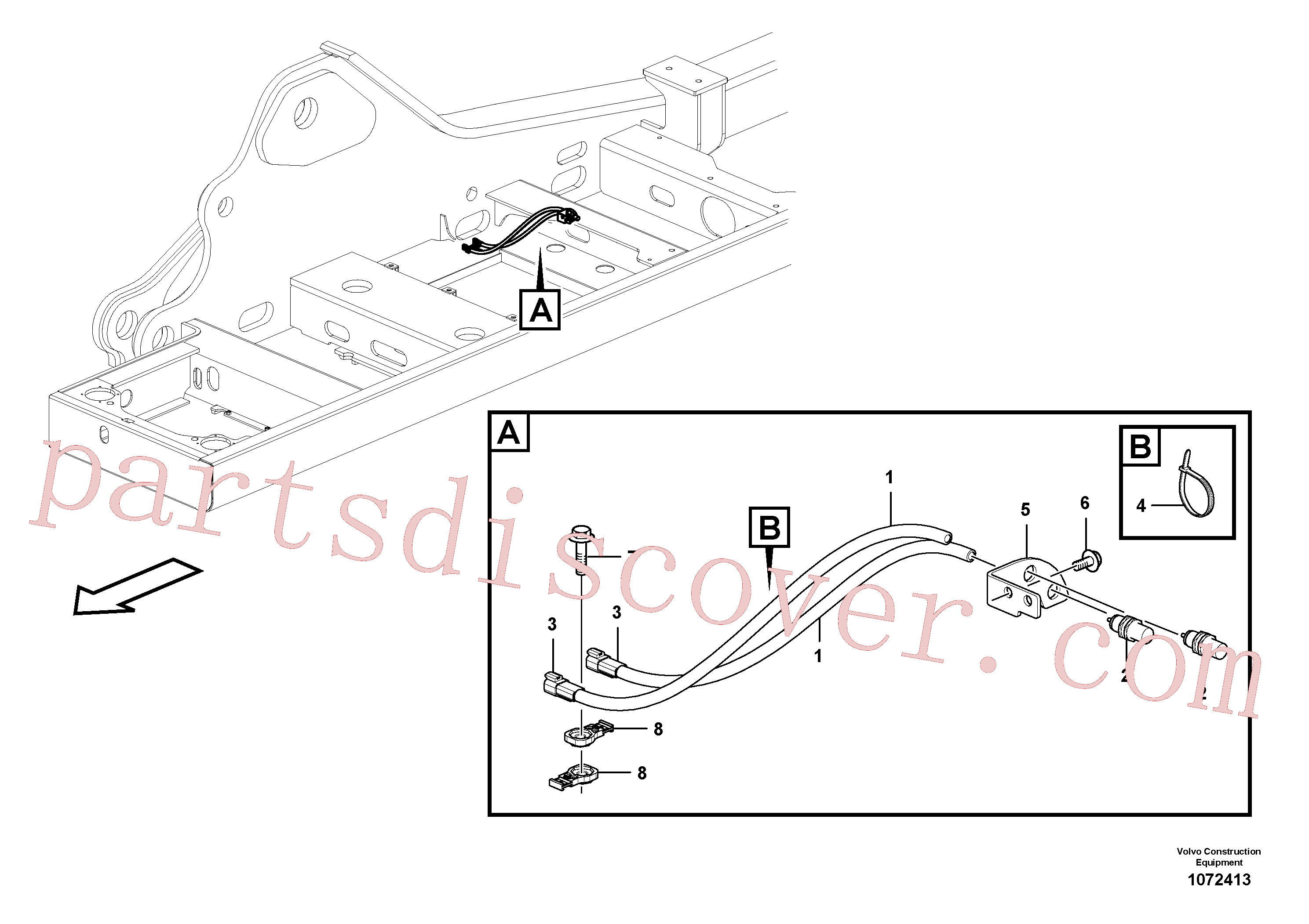VOE14648811 for Volvo Electrical sensor(1072413 assembly)