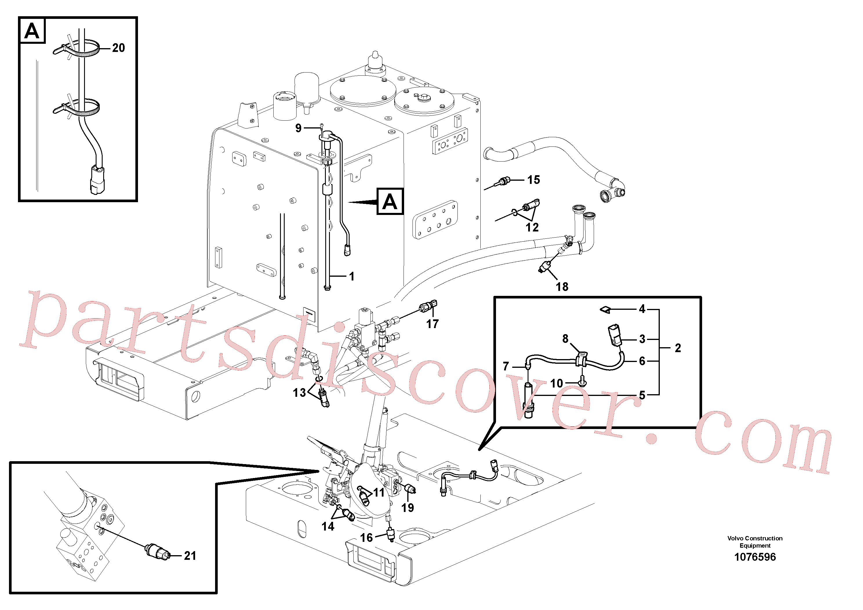 VOE14648811 for Volvo Sensors(1076596 assembly)