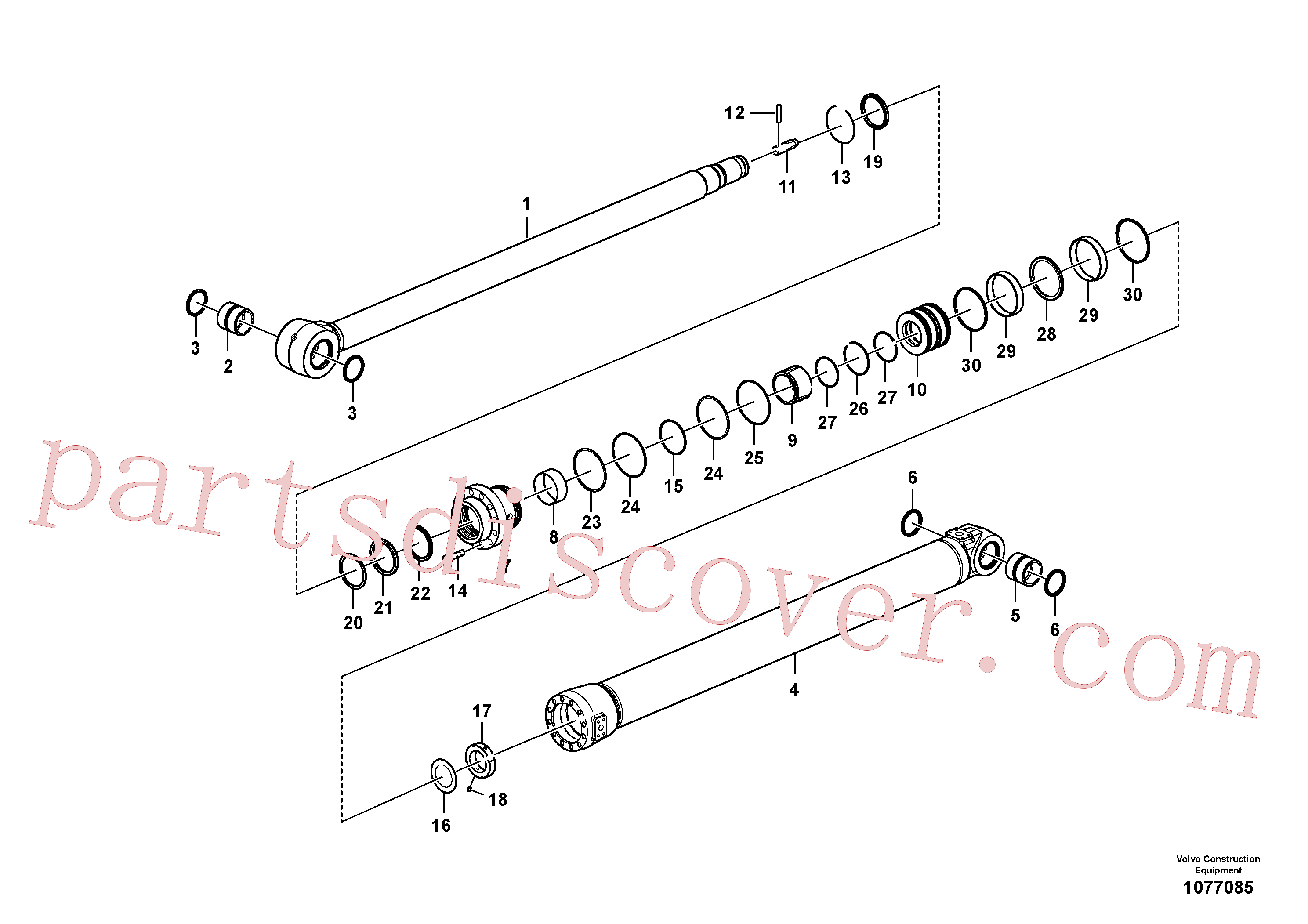 Wholesale VOE14622002 Cushion for Volvo Excavator