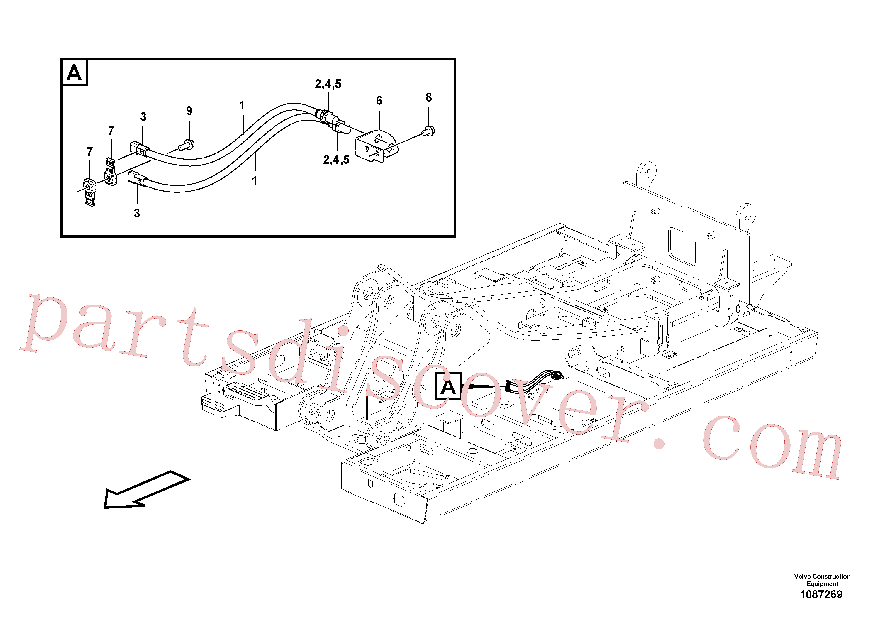 China Made VOE14648811 Sensor parts for Volvo Excavator