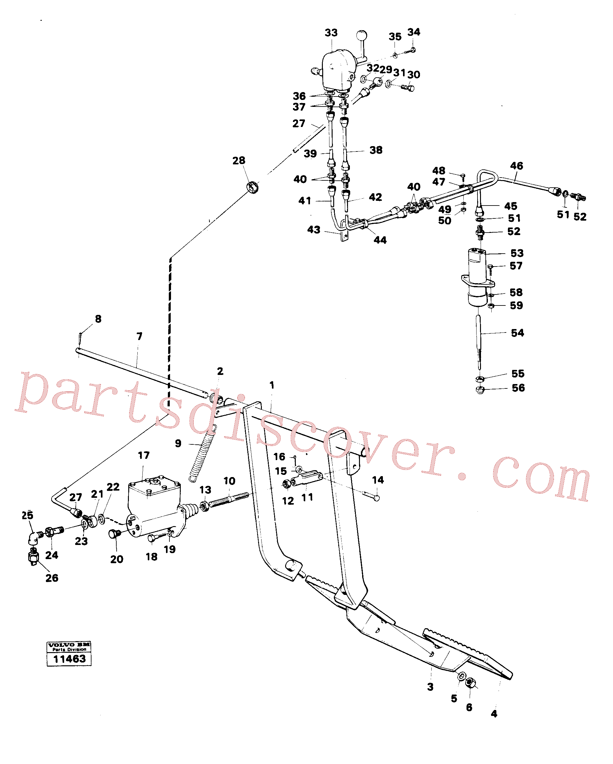 VOE957178 for Volvo Brake system(11463 assembly)