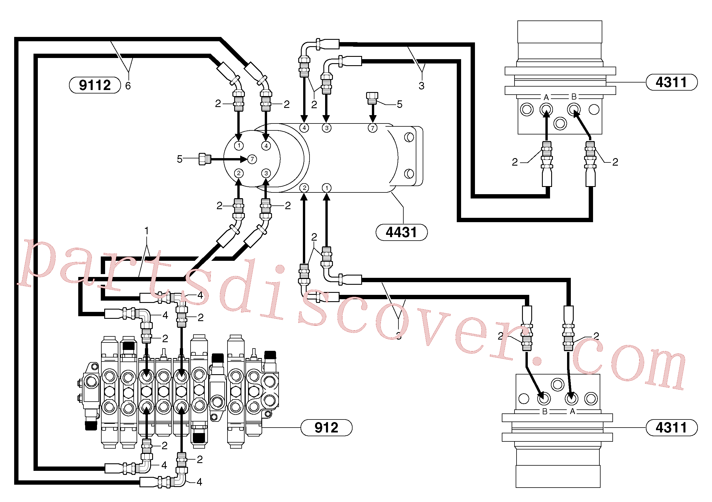 Wholesale PJ4190345 Eternity/2 for Volvo Excavator
