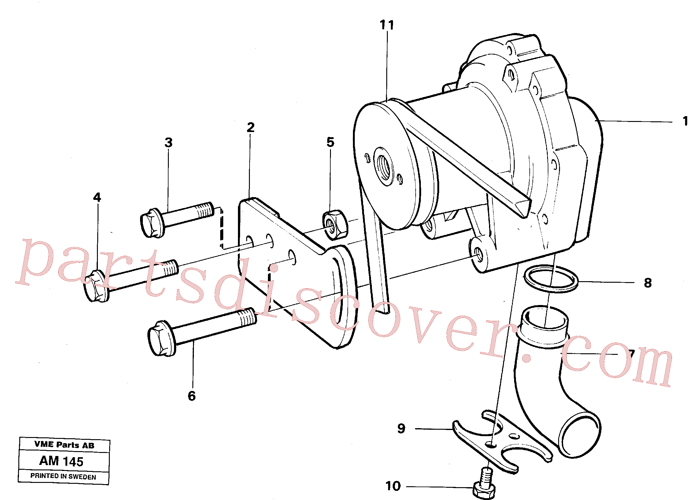 Wholesale VOE13965221 Flange screw for Volvo Excavator