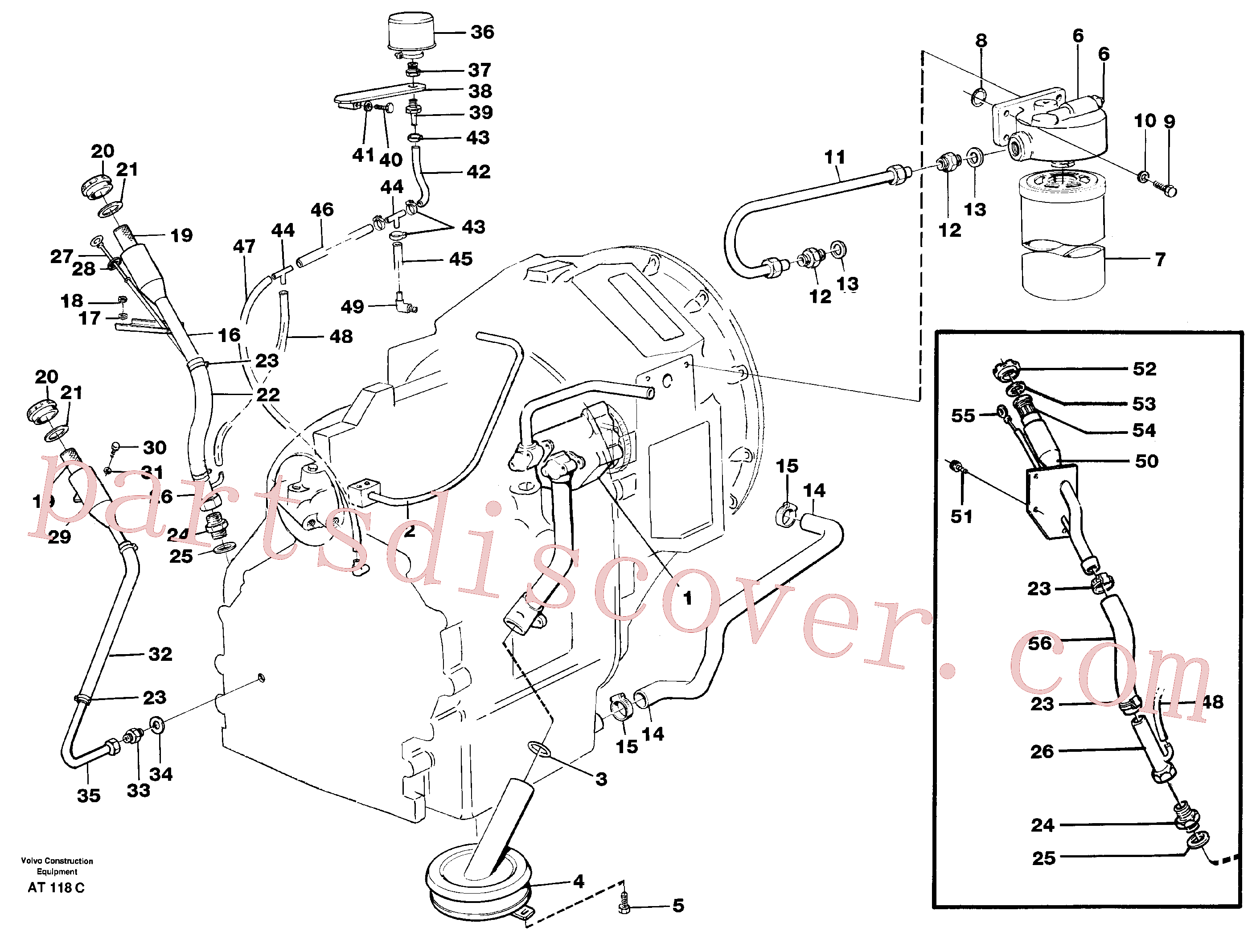 Volvo VOE947629 Plane gasket aftermarket part for sale