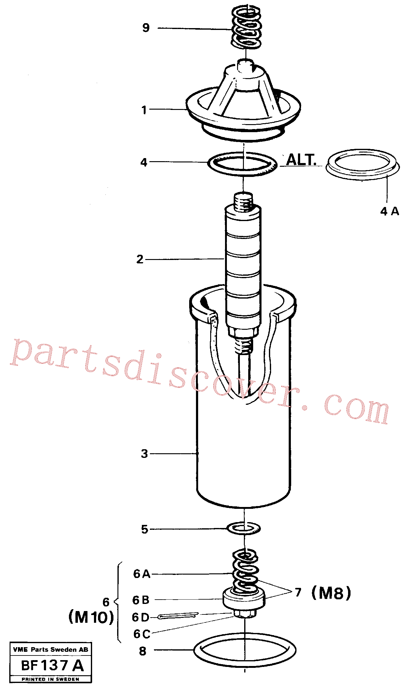 Volvo Assembly RM94146859 Split pin for sale