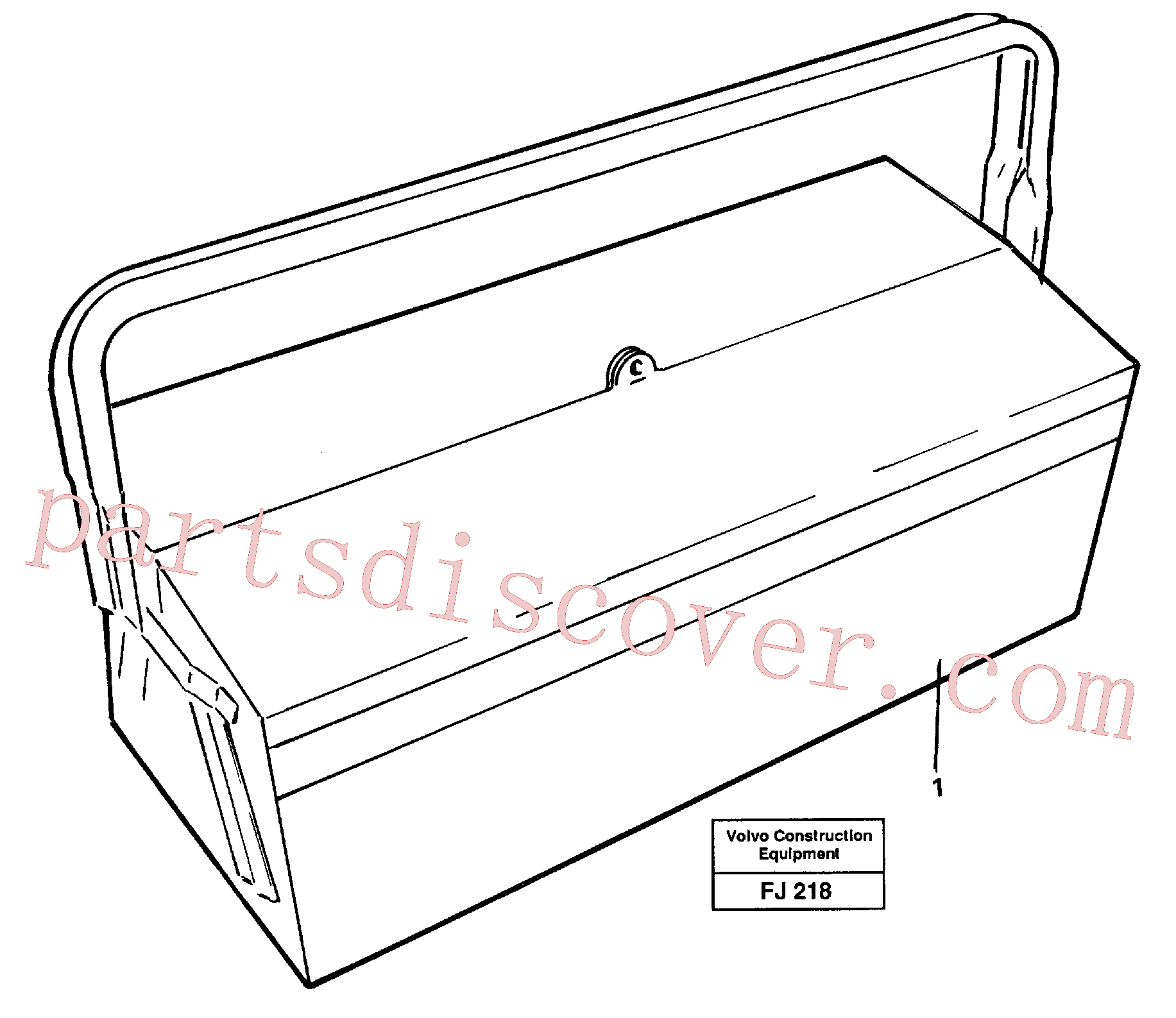 VOE14013318 for Volvo Tools(FJ218 assembly)