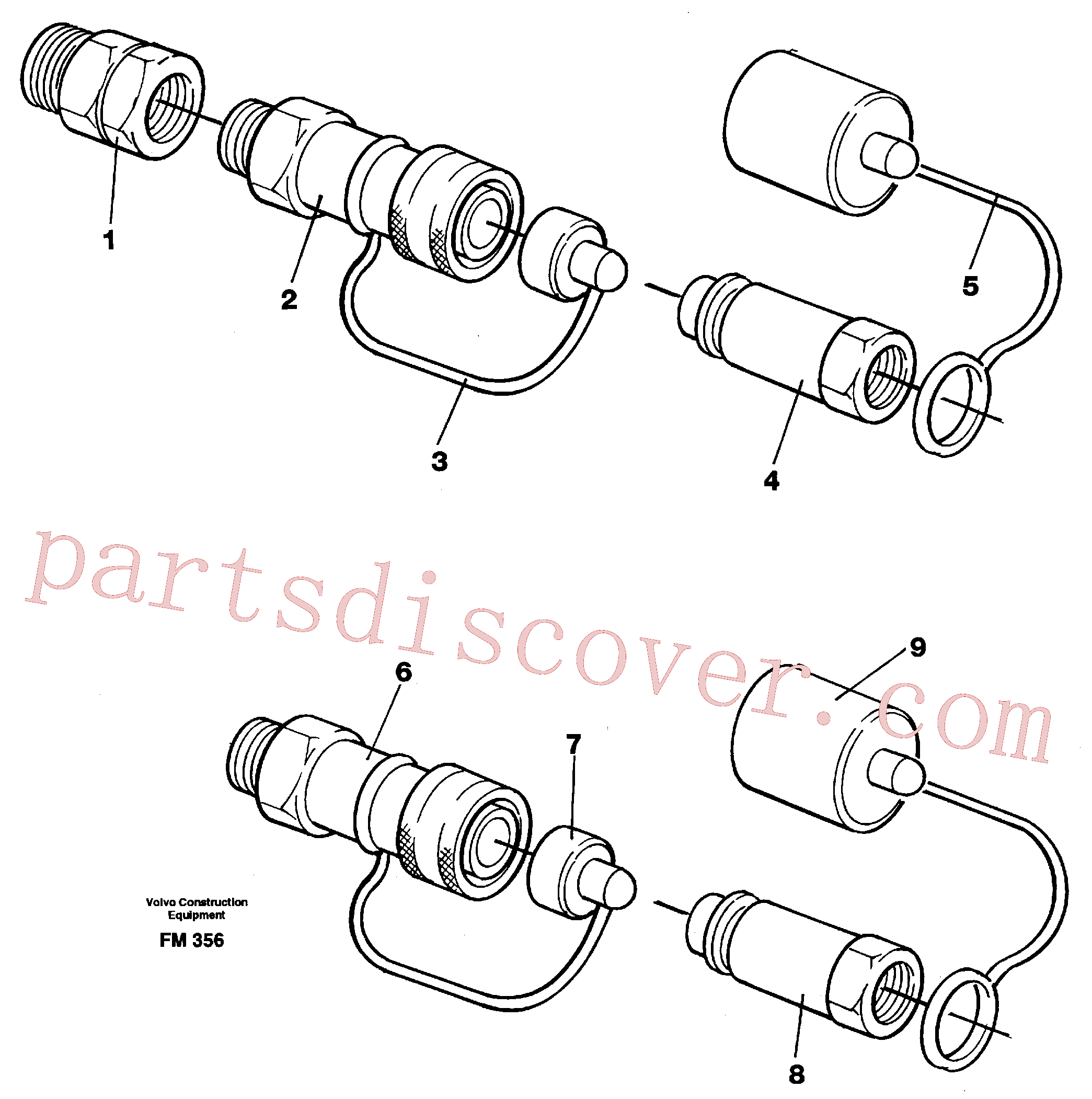 Volvo VOE4881358 Dust cover aftermarket part for sale
