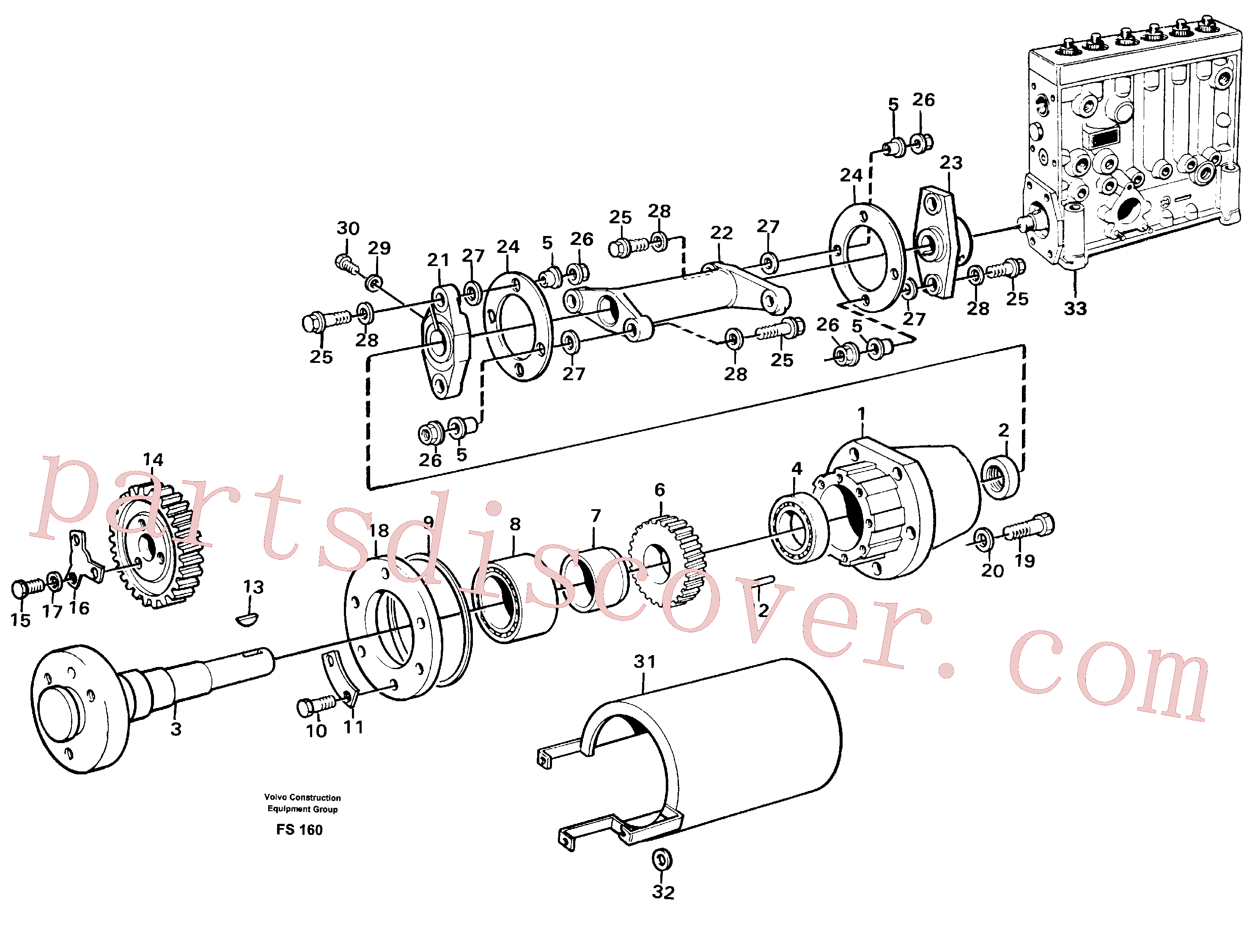 Volvo Assembly VOE963245 Hexagon screw for sale