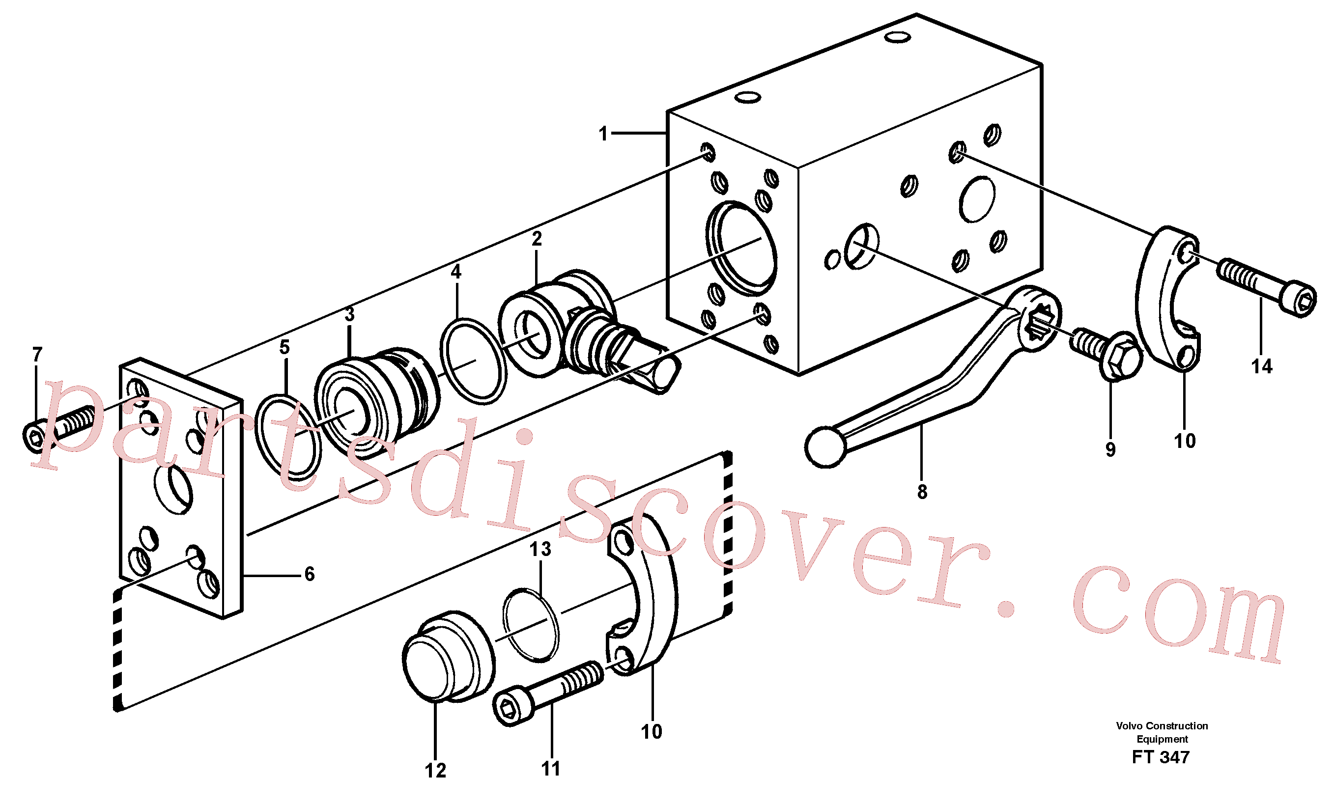 Wholesale VOE14340989 Handle for Volvo Excavator