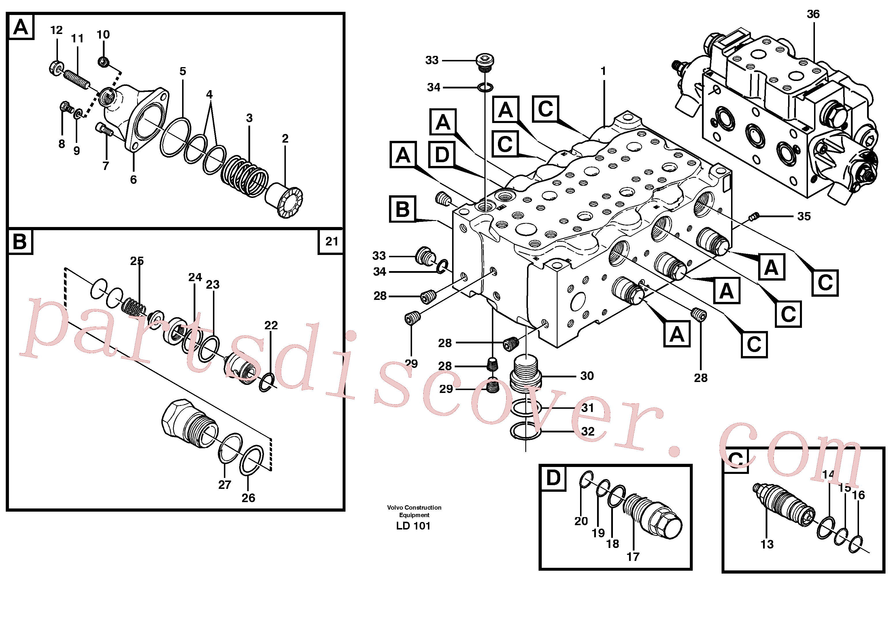 China Made VOE11707168 Shim parts for Volvo Excavator