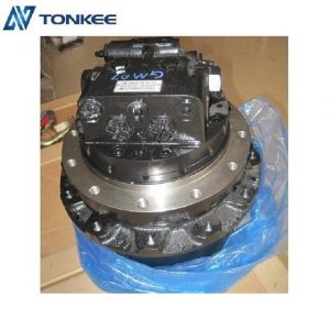 relief final drive 31M6-60010 original travel reductor with motor R55-3 new travel motor assy for HITACHI truck