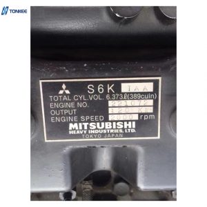 GENUINE MITSUBISHI 3066 S6KT complete engine assy E320C 320C Engine assy for Excavator spare parts