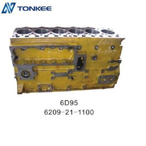 6D95 6209-21-1100 cylinder block & engine cylinder body for hydraulic excavator