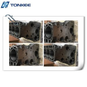 Made in China 4TNE98 cylinder block & engine cylinder body fit for hydraulic excavator